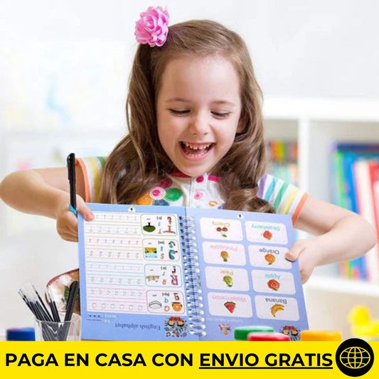 Magic Letters™ - Kit Mágico de Caligrafía Montessori para Mentes Curiosas